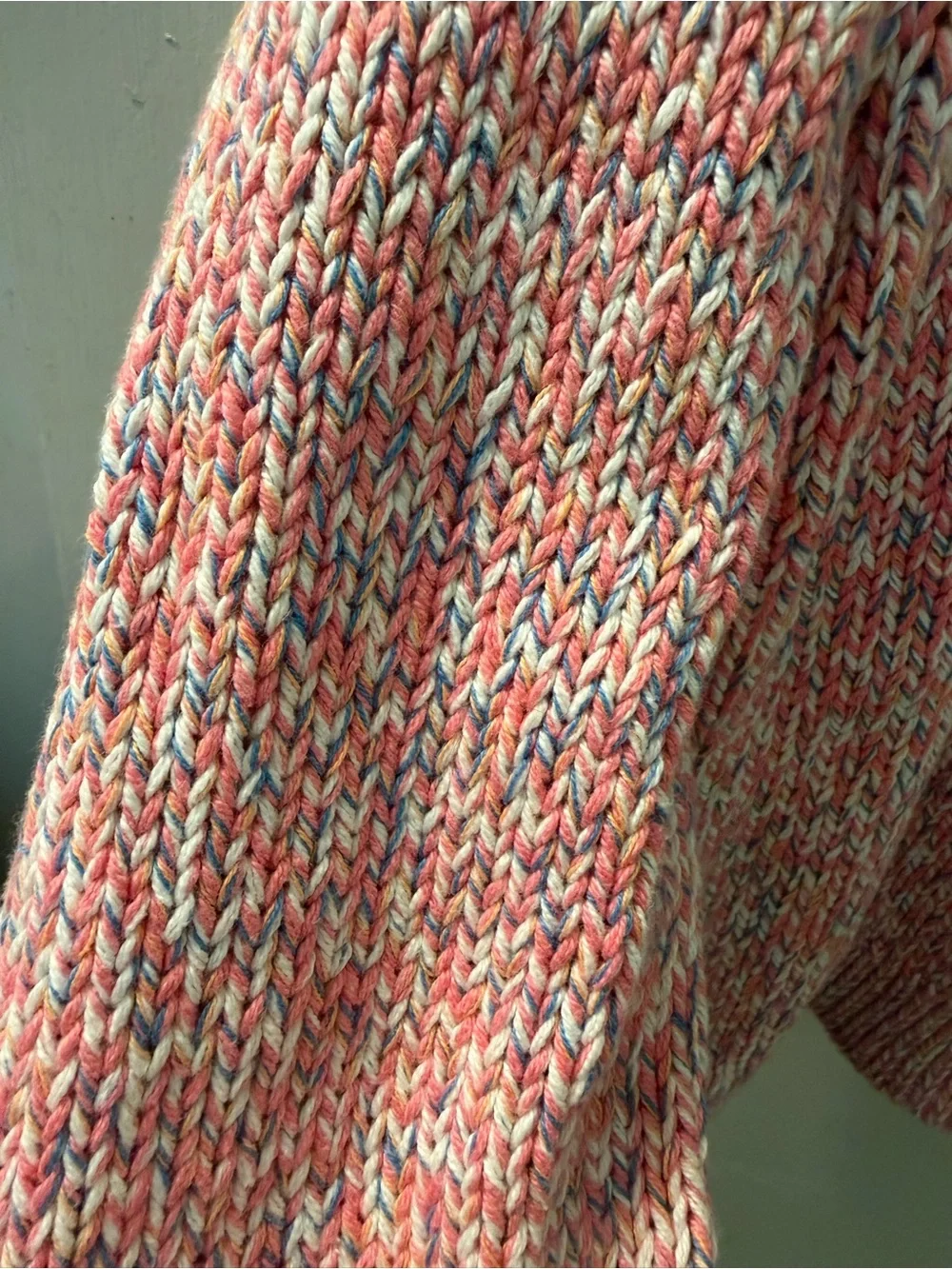 J. Crew Pink Crewneck Sweater